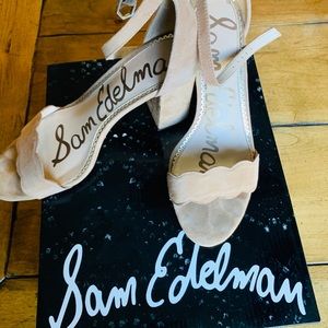 Sam Edelman Odila Suede Size 8 Nude